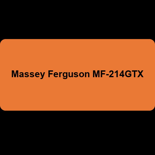 Massey Ferguson MF-214GTX